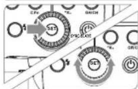 CFE SET SYNCS GAIN