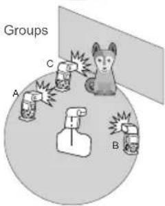 Groups A B C
