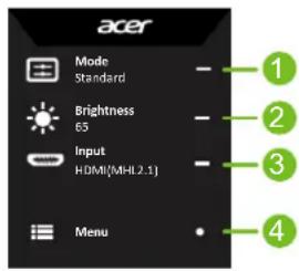 ACER PE320QK - Hovedside - 1