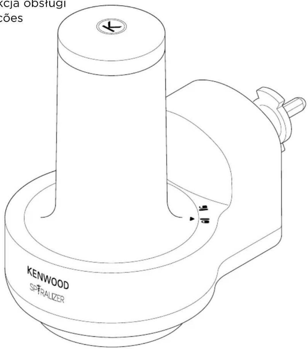 kcja obstugi cões KENWOOD SPIRALIZER