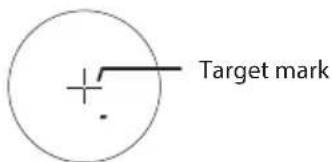 Target mark