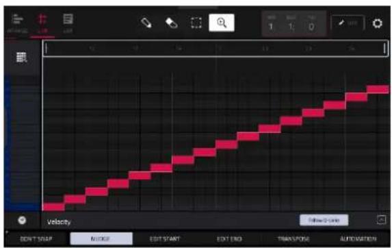 OK MOR OUT START OUT END TRANSPOSE AUTOMATION