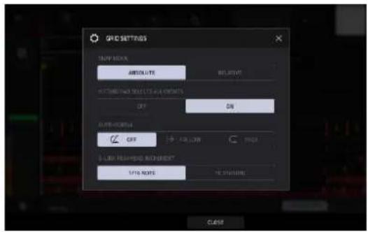 QFID SETTINGS SPLIT VOLTAGE ABSOLUTE BEIJING RICHMOND TAG SELECT ALL ELEMENTS OFF ON RIP-FLOW OFF FOR LOW C FOR HIGH S LOW PEACHING SWITCHER UFS NOTE NE SENSORS CLOSE