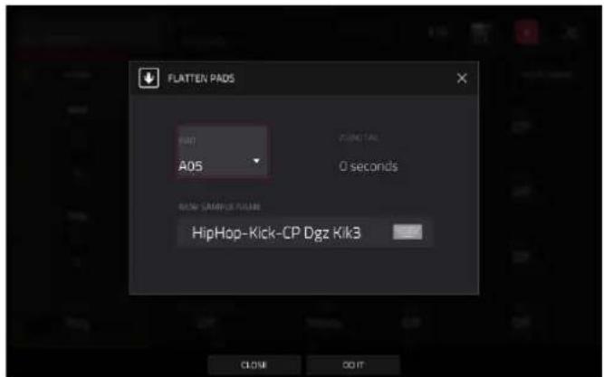 FLATTEN PADS AOS 0 seconds NEW SAMPLE PAD HipHop-Kick-CP Dgz Kik3 CLOSE COIT