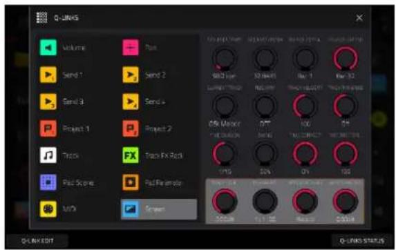 Q-Link Volume Send 1 Send 2 Send 3 Send 4 Project 1 Project 2 Track Fix Record Pad Scene Pad Parabola M/D Screen 0.0000 1.0000 2.0000 3.0000 4.0000 5.0000 6.0000 7.0000 8.0000 9.0000 10.0000 11.0000 12.0000 13.0000 14.0000 15.0000 16.0000 17.0000 18.0000 19.0000 20.0000 21.0000 22.0000 23.0000 24.0000 25.0000 26.0000 27.0000 28.0000 29.0000 30.0000 31.0000 32.0000 33.0000 34.0000 35.0000 36.0000 37.0000 38.0000 39.0000 40.0000 41.0000 42.0000 43.0000 44.0000 45.0000 46.0000 47.0000 48.0000 49.0000 50.0000 51.0000 52.0000 53.0000 54.0000 55.0000 56.0000 57.0000 58.0000 59.0000 60.0000 61.0000 62.0000 63.0000 64.000Q-LinkEDT Q-LinkS STATUS