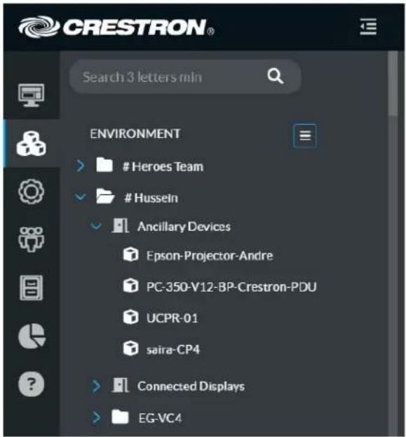 CRESTRON® Search 3 letters min ENVIRONMENT Heroes Team Hussein Ancillary Devices Epson-Projector-Andre PC-350-V12-BP-Crestron-PDU UCPR-01 saira-CP4 Connected Displays EG-VC4