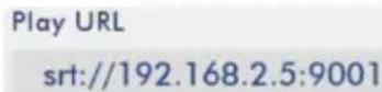 DataVideo NVS-33 - RTSP/TS/HLS/SRT - 12