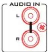 AUDIO IN L R