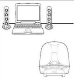 HARMAN KARDON SoundSticks 4 - Satellite - 1