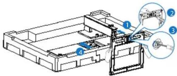 PHILIPS 275E2FAE - Installation af stander - 2