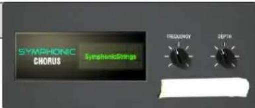 SYMPHONIC CHORUS Symphonic Springs FREQUENCY DEPTH