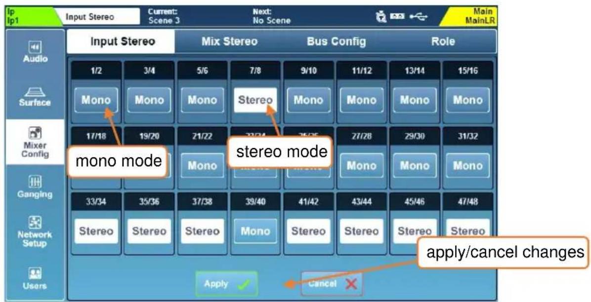 Input Stereo Current: Scene 3 Next: No Scene Main MainLR Audio Surface Mixer Config Gangling Network Setup Users Input Stereo Mix Stereo Bus Config Role 1/2 3/4 5/6 7/8 9/10 11/12 13/14 15/16 Mono Mono Mono Stereo Mono Mono Mono Mono mono mode mono mode mono mode mono mode mono mode mono mode mono mode mono mode mono mode mono mode mono mode mono mode mono mode mono mode mono mode mono mode mono mode mono mode mono mode mono mode mono mode mono mode mono mode mono mode mono mode mono mode mono mode mono mode mono mode mono mode mono mode mono mode mono mode mono mode