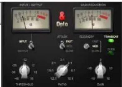 INPUT / OUTPUT & Opto SAIN PRODUCTION INPUT OUTPUT ATTACK FAST DECOHDFP TENNESOTA -12 -30 -50 -40 THRESHOLD -10 -12 PAVIO -10 -12 DAI