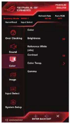ASUS ROG Swift PG65UQ - Color (Farve) - 1