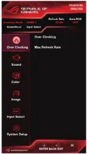 ASUS ROG Swift PG65UQ - Over Clocking - 1