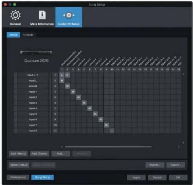 PRESONUS Quantum 2626 - Konfiguration af din I/O - 2