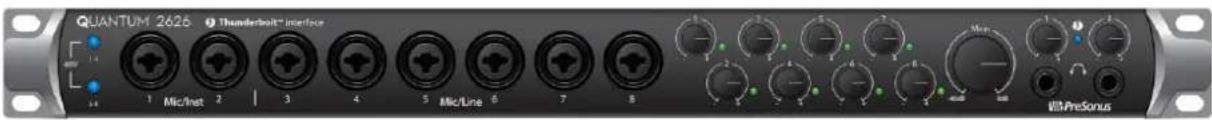 PRESONUS Quantum 2626 - Quantum 26x26 Thunderbolt™ 3 Audio Interface - 1