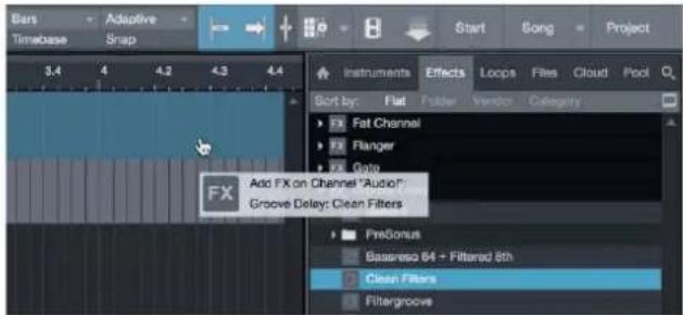 PRESONUS Quantum 2626 - Træk-og-slip-effekter. - 1
