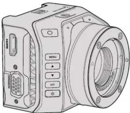 Blackmagic Design Studio Camera 4K 2 - Blackmagic Micro Studio Camera 4K – Lateral izquierdo - 1