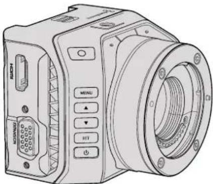 Blackmagic Design Studio Camera 4K 2 - Blackmagic Micro Studio Camera 4K – Face gauche - 1