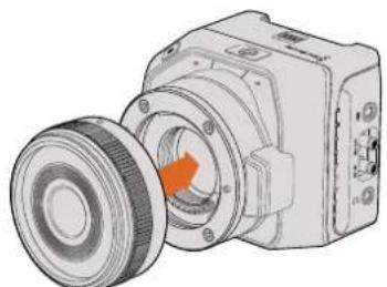 Blackmagic Design Studio Camera 4K 2 - 安装镜头 - 2