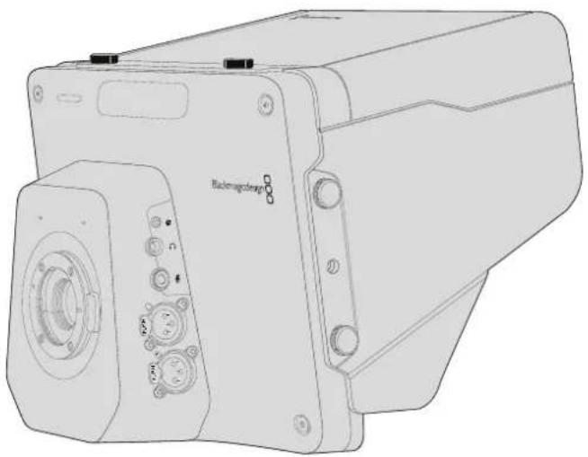 Blackmagic Design Studio Camera 4K 2 - Blackmagic Studio Camera – linke Kameraseite - 1