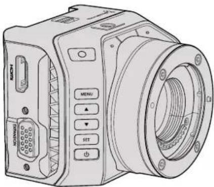 Blackmagic Design Studio Camera 4K 2 - Blackmagic Micro Studio Camera 4K – linke Kameraseite - 1