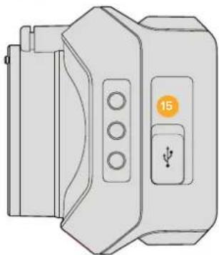 Blackmagic Design Studio Camera 4K 2 - Panel inferior - 1