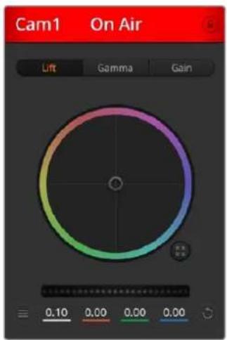 Cam1 On Air Lift Gamma Gain 0.10 0.00 0.00 0.00
