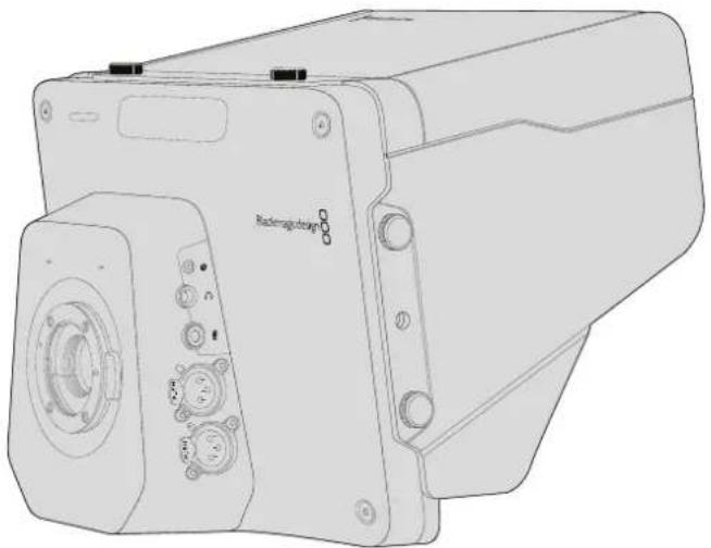 Blackmagic Design Studio Camera 4K 2 - Blackmagic Studio Camera — левая сторона - 1