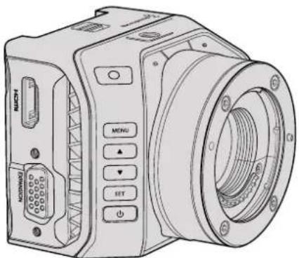 Blackmagic Design Studio Camera 4K 2 - Blackmagic Micro Studio Camera 4K — левая сторона - 1