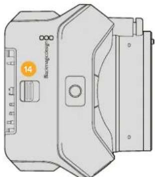 Blackmagic Design Studio Camera 4K 2 - Panel superior - 1