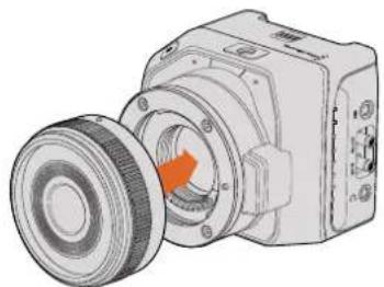 Blackmagic Design Studio Camera 4K 2 - Lensin Takılması - 2