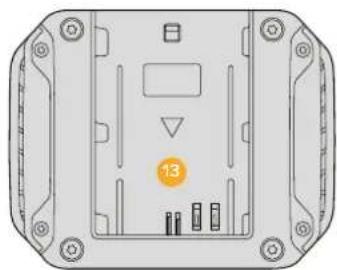 Blackmagic Design Studio Camera 4K 2 - Kamerarückseite - 1