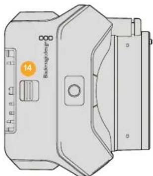 Blackmagic Design Studio Camera 4K 2 - トップパネル - 1
