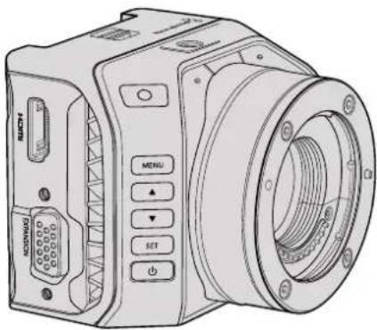 Blackmagic Design Studio Camera 4K 2 - Blackmagic Micro Studio Camera 4K-좌측 - 1