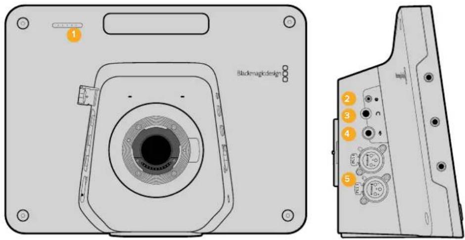 Blackmagic Design Studio Camera 4K 2 - Spia di tally frontale - 1