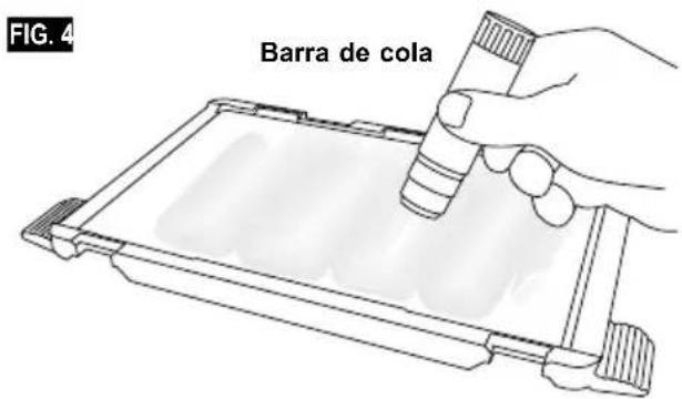 FIG. 4 Barra de cola