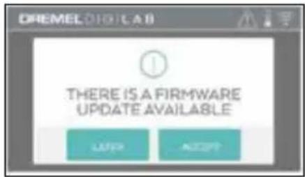 CREMEL DIG LAB !THERE IS A FIRMWARE UPDATE AVAILABLE LIFE ACCEPT