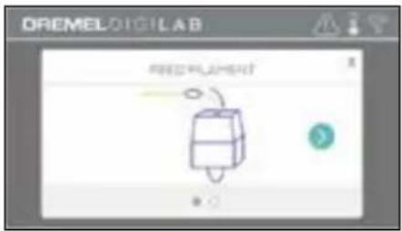 DREMEL Digilab 3D45 - 载入/更换打印线材 - 6