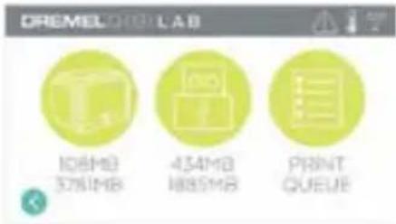 CREMEL LAB 108MB 375MB 434MB 1085MB PRINT QUEUE
