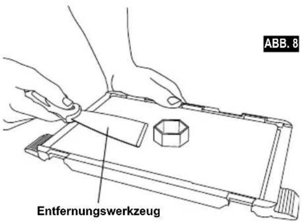 ABB. 8 Entfernungswerkzeug