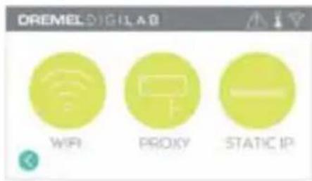 DREMEL DIGIL A B WIFI PROXY STATIC IP