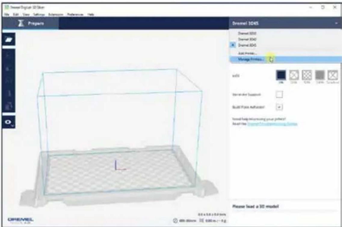 DREMEL Digilab 3D45 - KIINDULÓ KONFIGURÁLÁS - 5