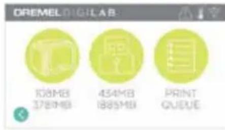 OREMEL DIGILAR 108MB 378MB 454MB 1885MB PRINT QUEUE