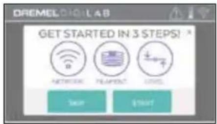 DREMEL LAB GET STARTED IN 3 STEPS! NETWORK RESEARCH LOWS Start End