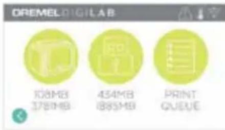 OREMEL DIGILAB 108MB 378MB 454MB 1885MB PRINT QUEUE