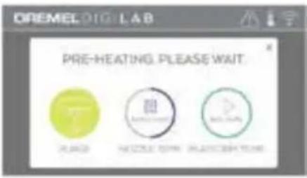 CREMEL 2010 LAB PRE-HEATING PLEASE WAIT PLACE NOTICE VIEW WHIP CABBAGE
