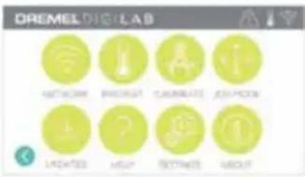 OREMEL Display LAB WELCOME GPS/GPS CLOSING GPS/GPS LADJUST HELP SECTANCE INFO