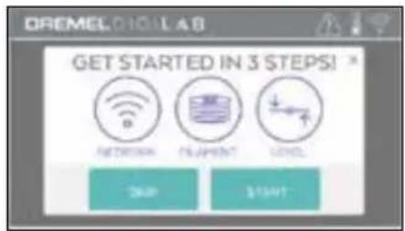OREMEL LAB GET STARTED IN 3 STEPS! RETURN INSURANCE LEVEL SKIP START